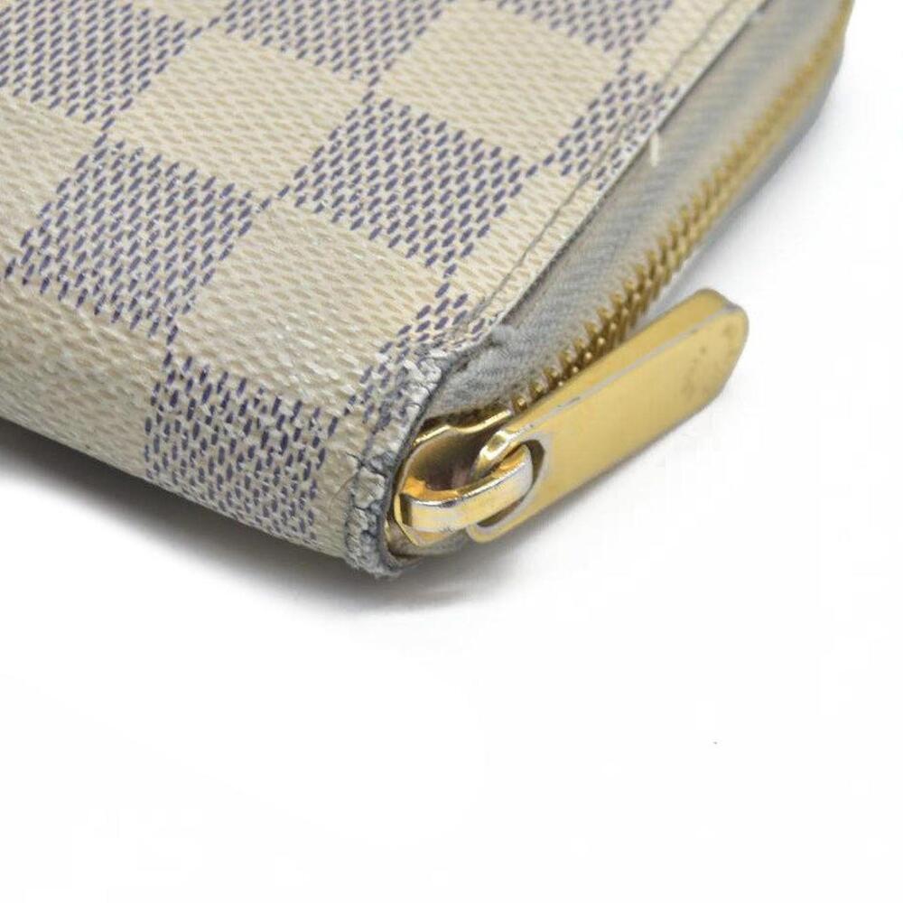 $915 Louis Vuitton Damier Azur Zippy Wallet SD3196 - Picture 13 of 15